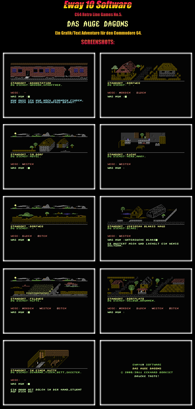 Das Auge Dagons C64